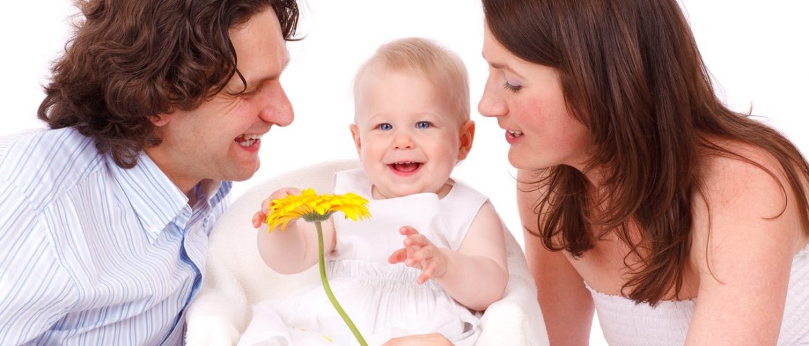 parents with baby